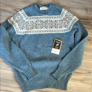 James Pringle of Holm Woolen Mills Inverness Scotland Crewneck Men’s Sweater